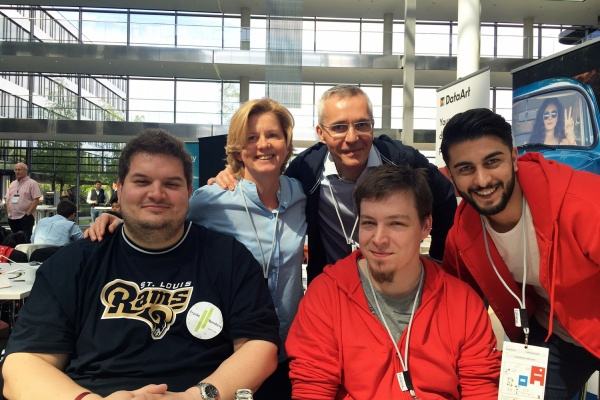 Das Franke und Bornberg-Team beim Talanx HackITOver